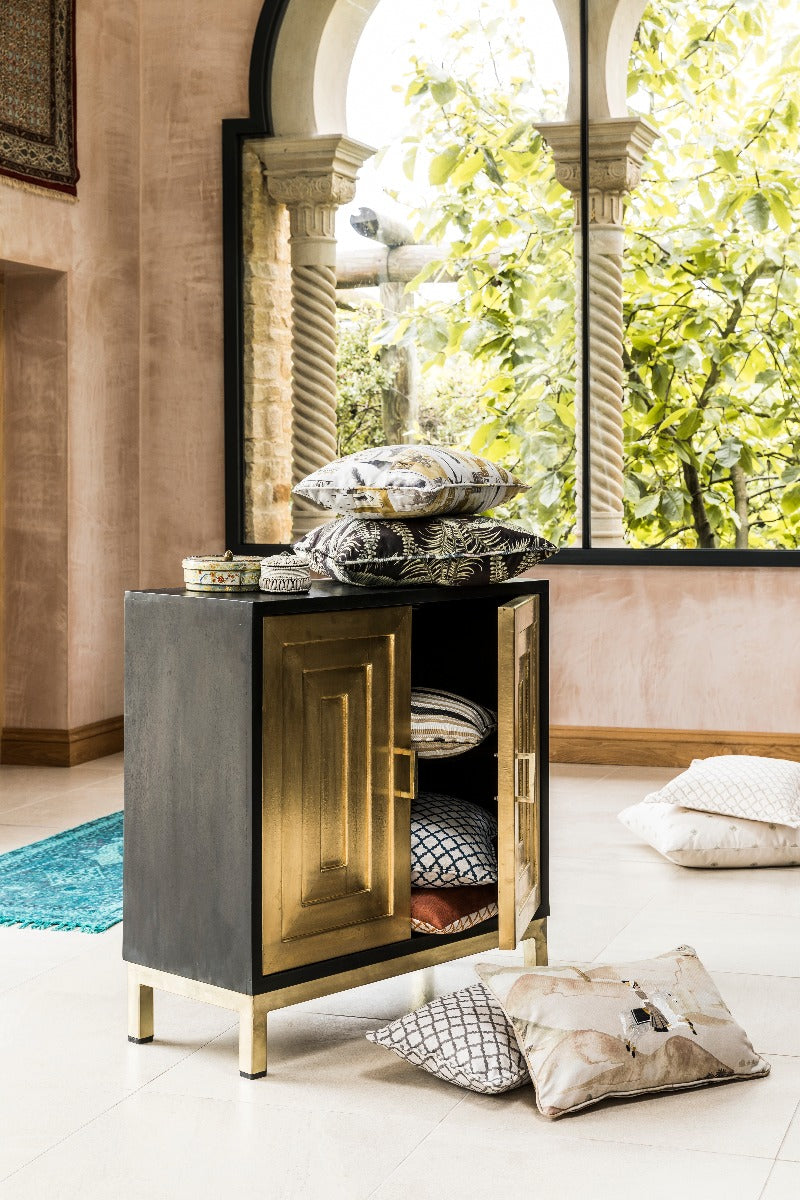 Clarke & Clarke Majorelle Velvet Charcoal