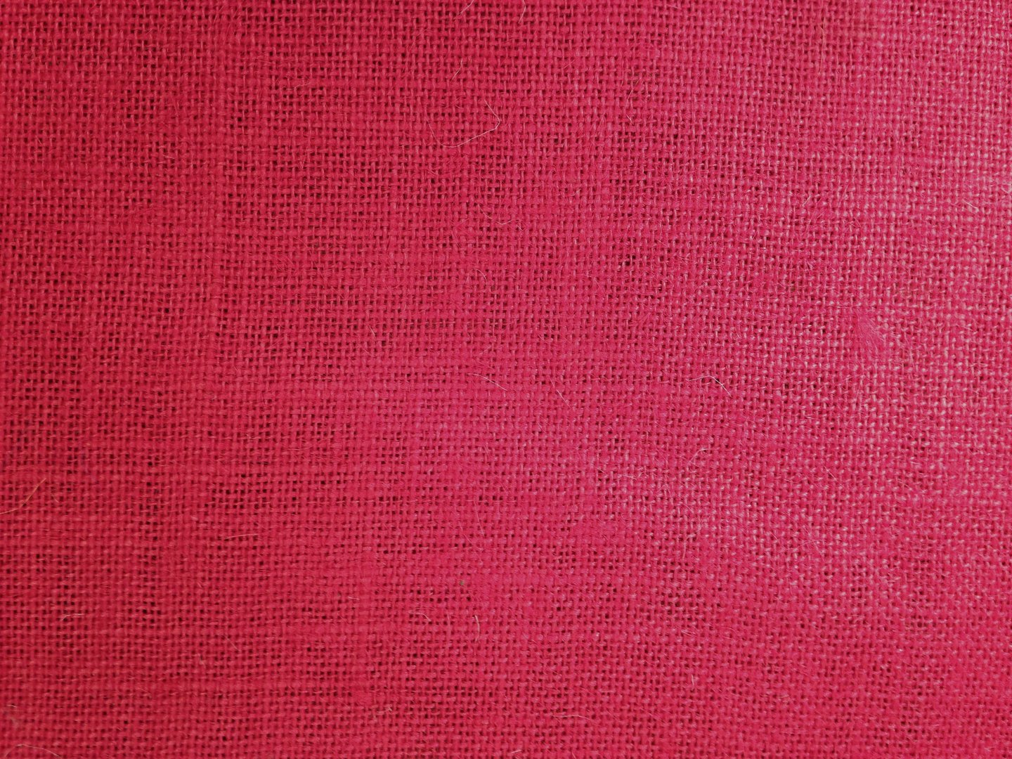 Red Hessian Fabric