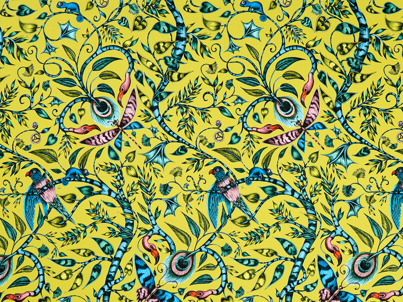 Clarke & Clarke Rousseau Lime