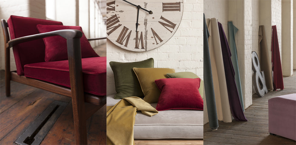 Clarke & Clarke Alvar Ochre