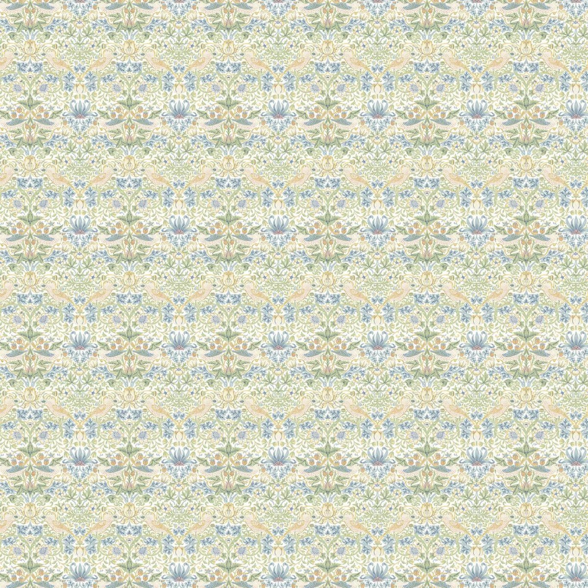 Clarke & Clarke Strawberry Thief Apple Blush