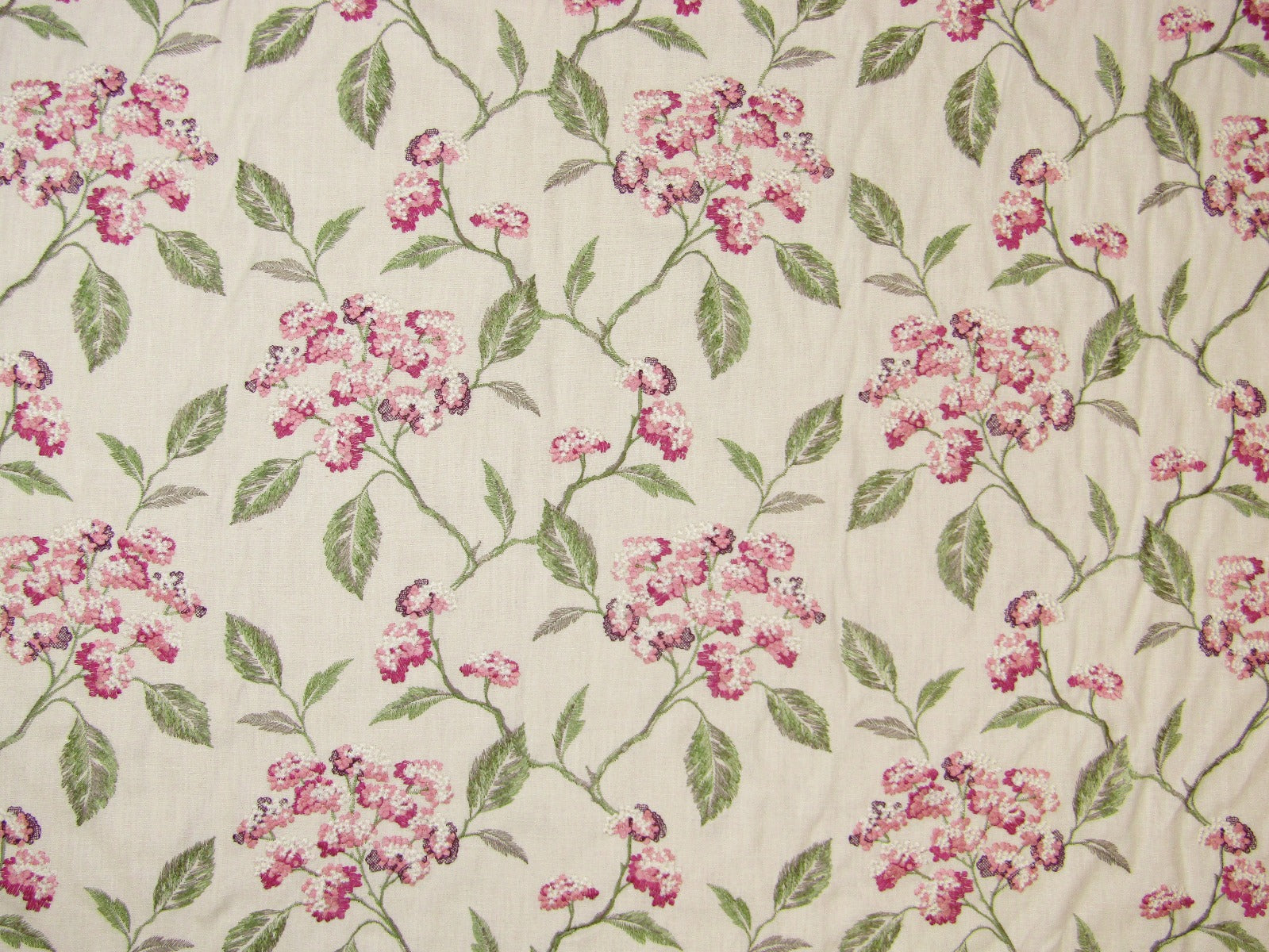 Clarke & Clarke Summerby Raspberry