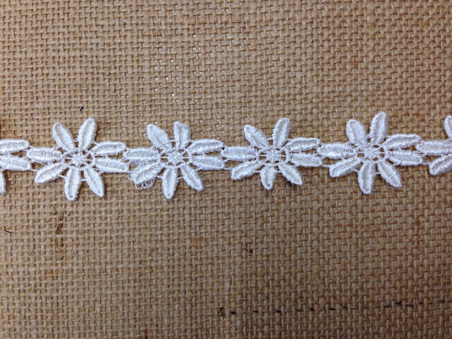 Tex Ex 1084 Flower Trim Ivory