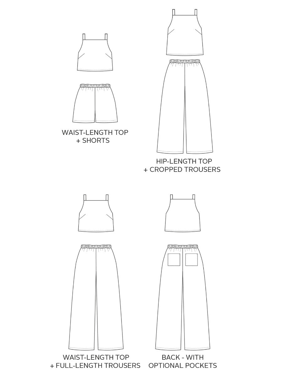 Tilly and the Buttons Esti Co-ord Sewing Pattern