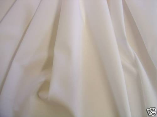 Extra Wide Sheeting Fabric White