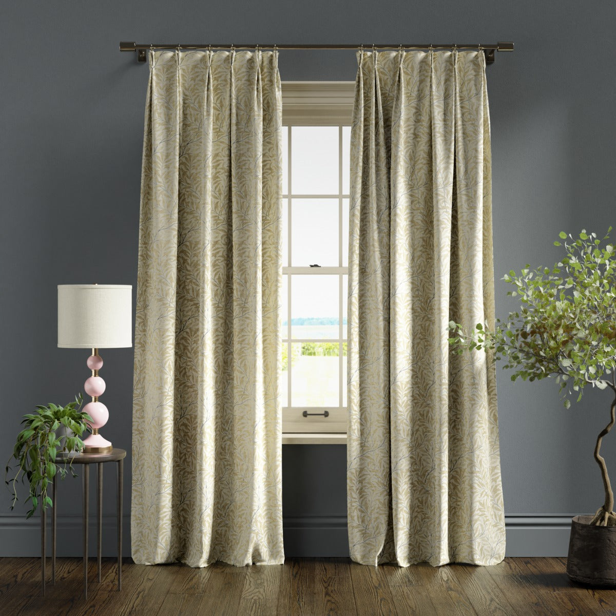 Clarke & Clarke Willow Boughs Linen