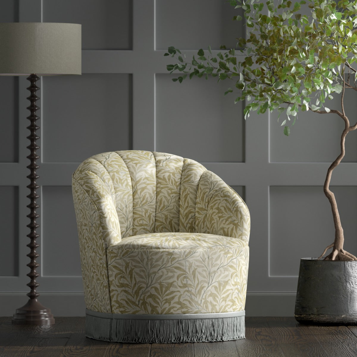 Clarke & Clarke Willow Boughs Linen