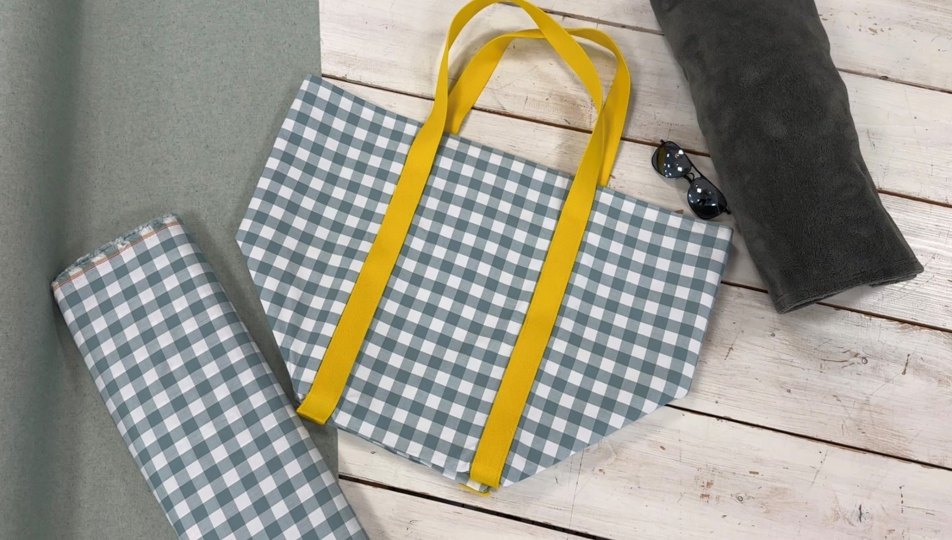 Ultimate Beach Bag Tutorial