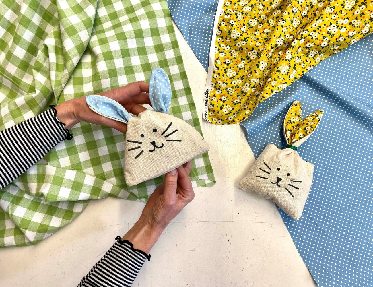 Easter Sewing - Bunny Gift Bag