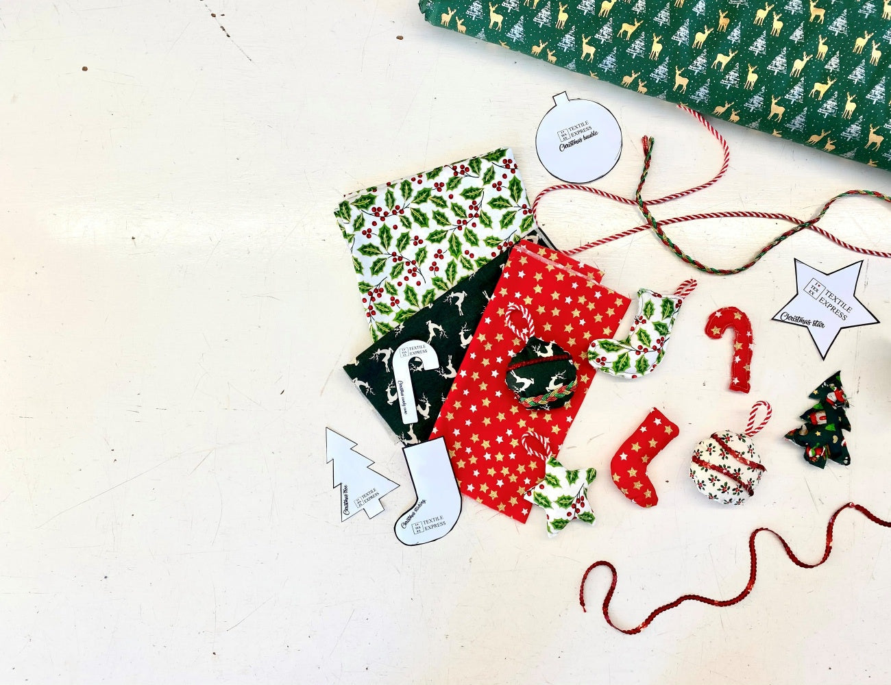 Fabric Christmas Decorations