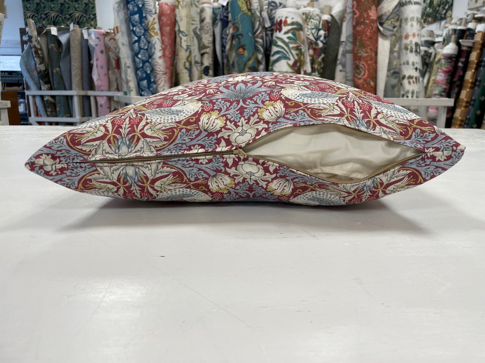 How To Put a Zip In a Cushion