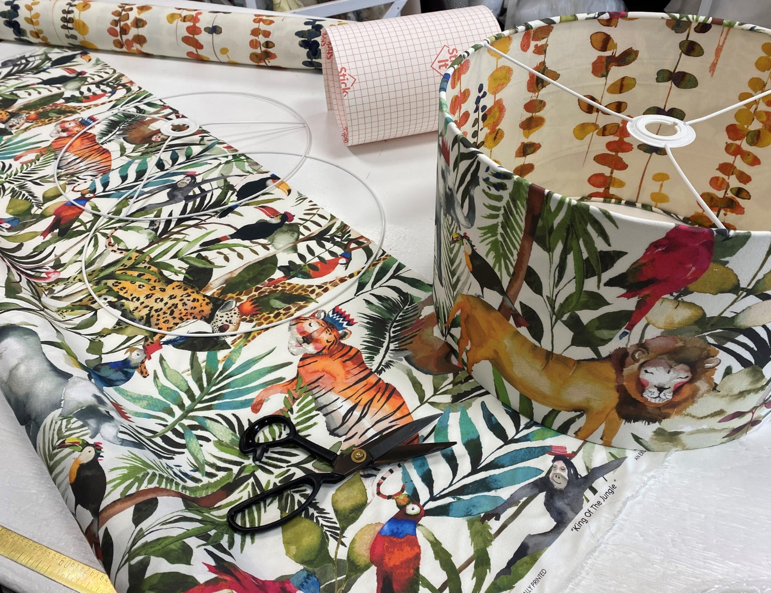 How To Make A Double Sided Lampshade