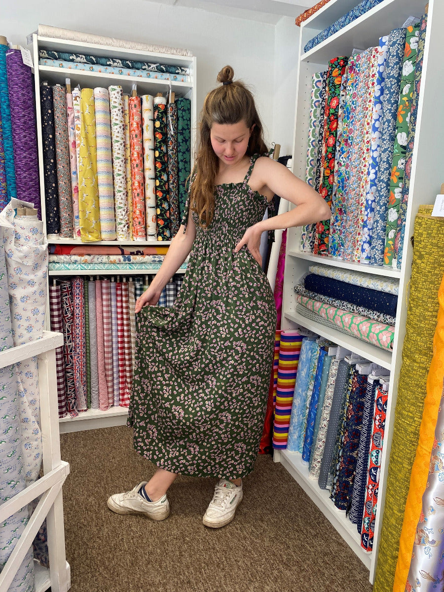 Shirred Summer Dress Tutorial