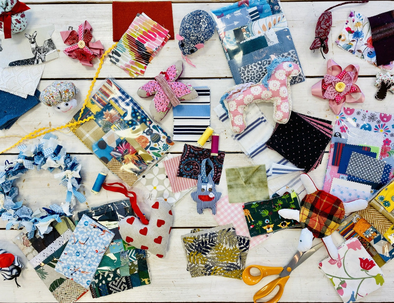 How To Use Up Fabric Scraps