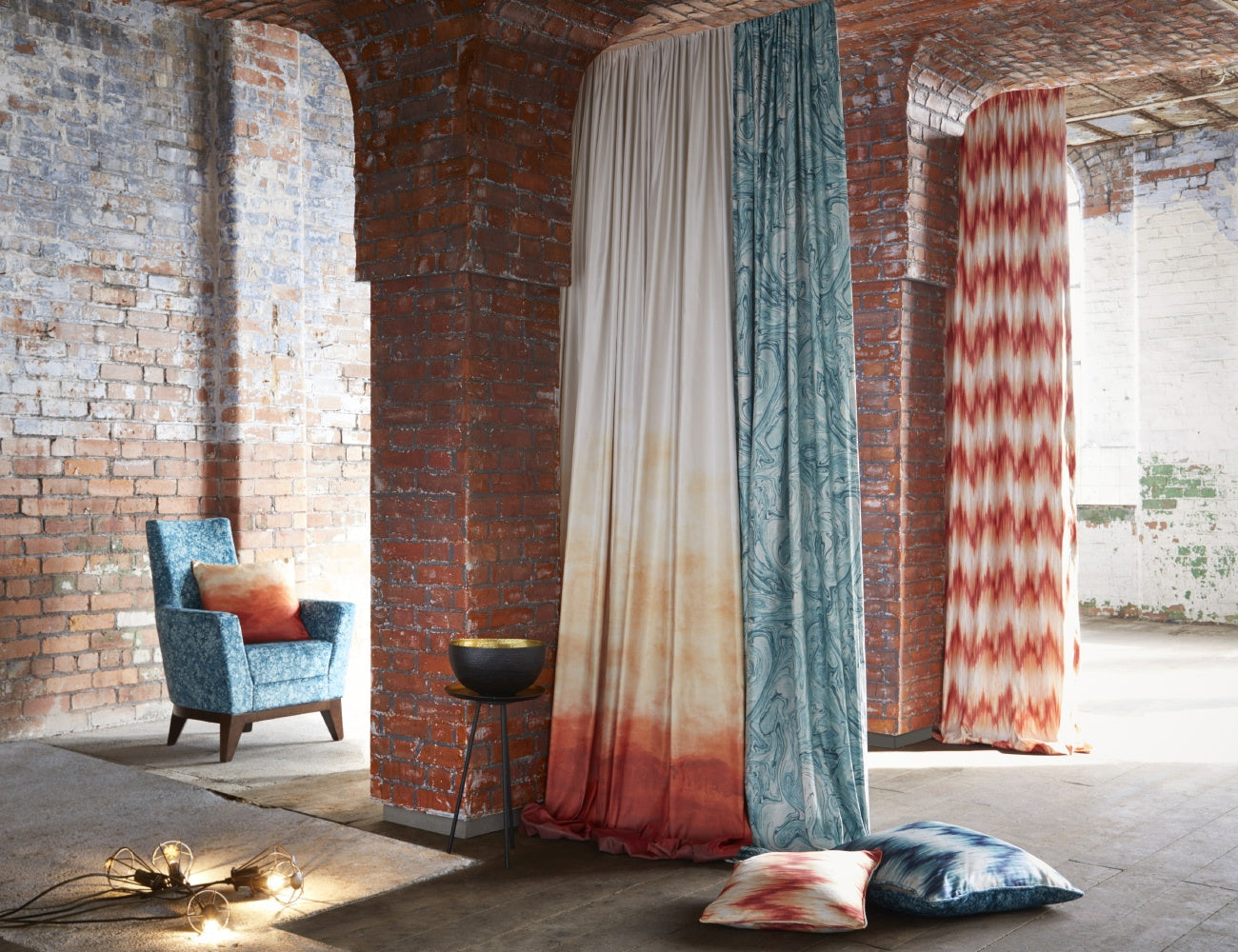 Orange Fabric Ideas