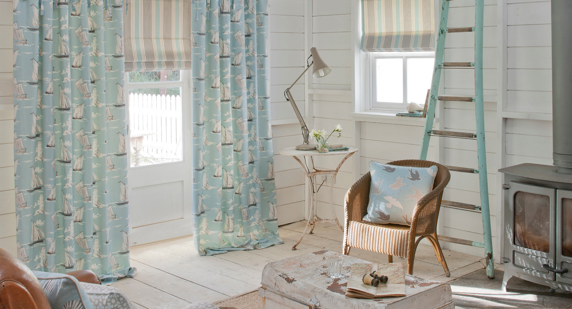 Clarke & Clarke Maritime Prints Collection
