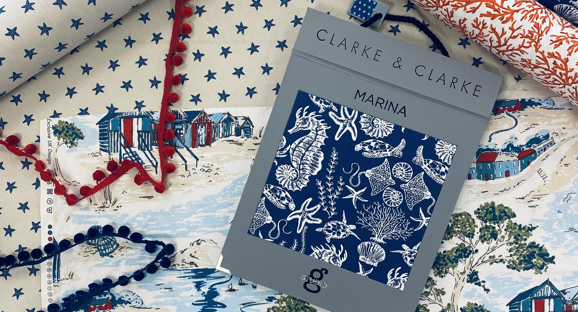 Clarke & Clarke Marina Collection