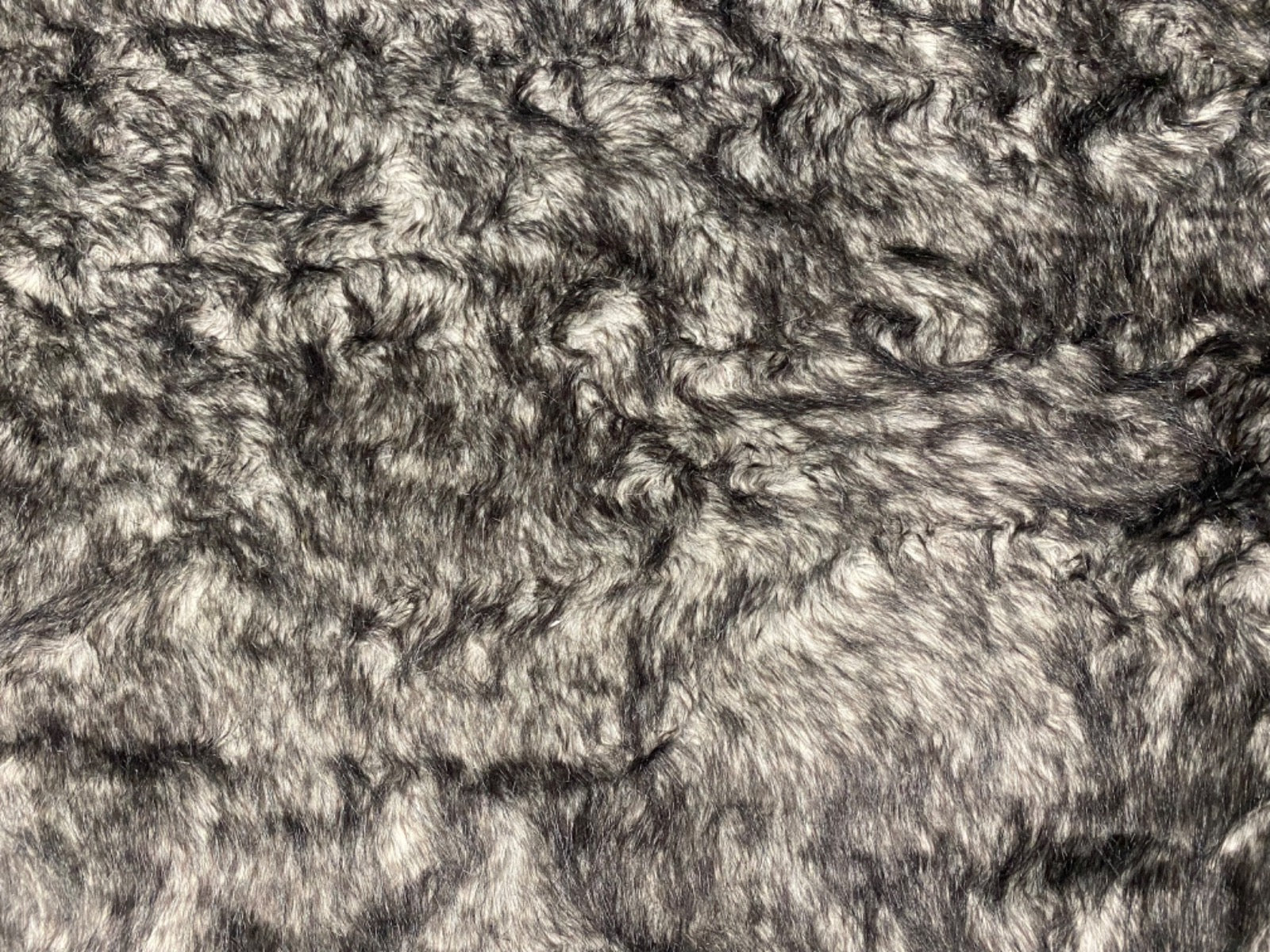 Luxury Faux Grey Langur Fur Tex Ex 2765