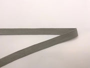 1/2" Cotton Tape Light Grey