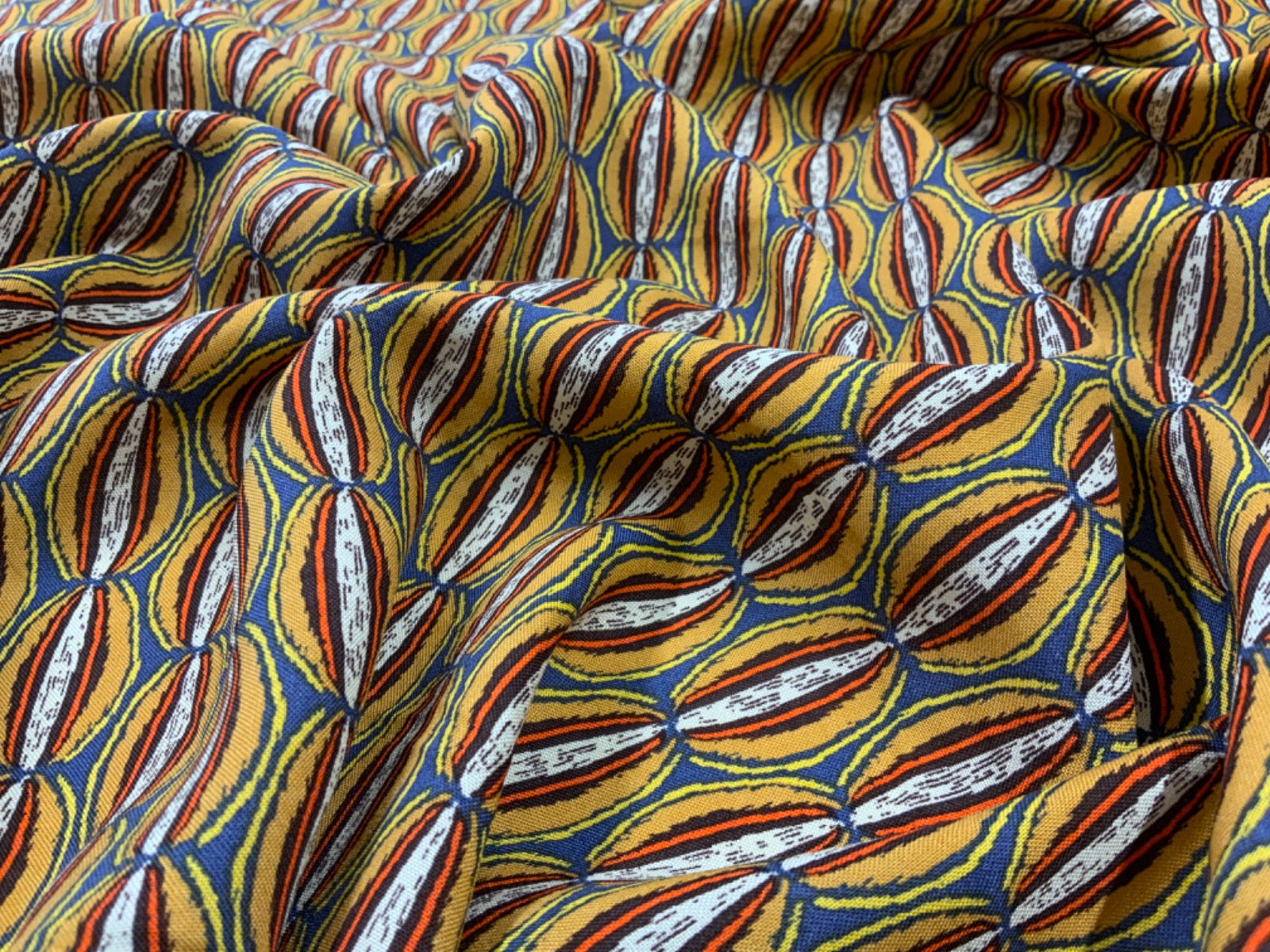 H321 Savanna Viscose Mustard