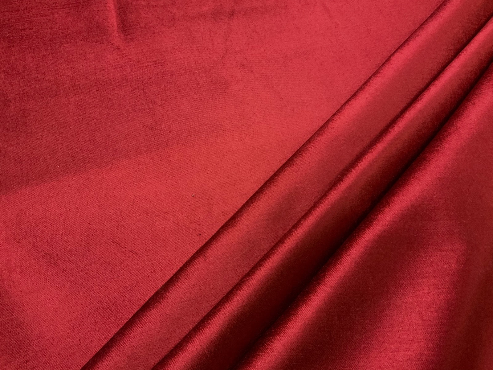 Tex Ex 2317 Leda Cotton Viscose Shimmer Velvet Ruby