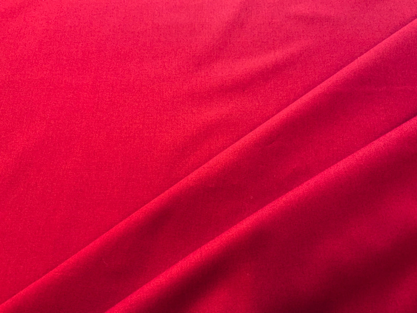Plain Cotton Poplin Red CP0001