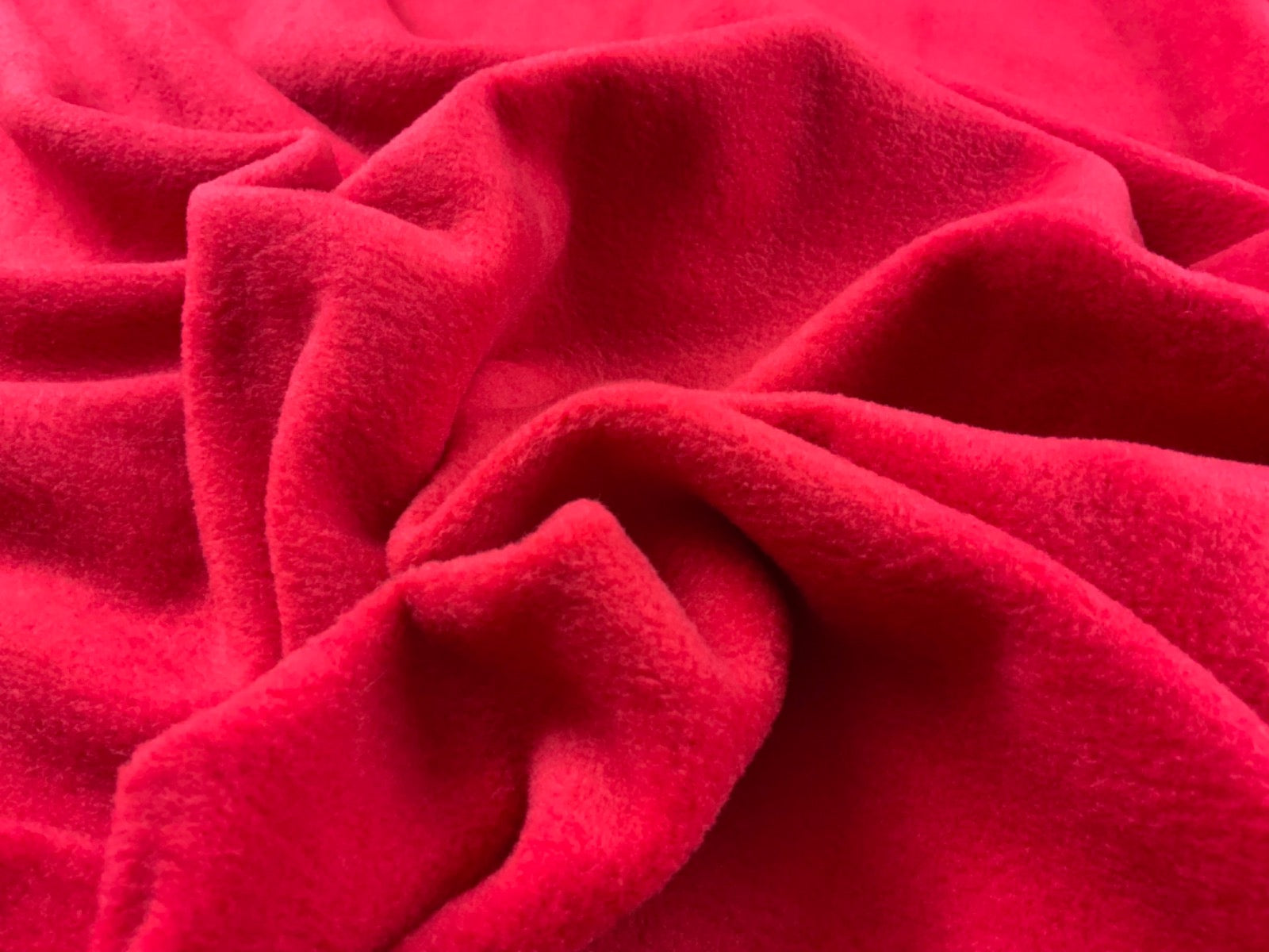Red Polar Fleece Fabric