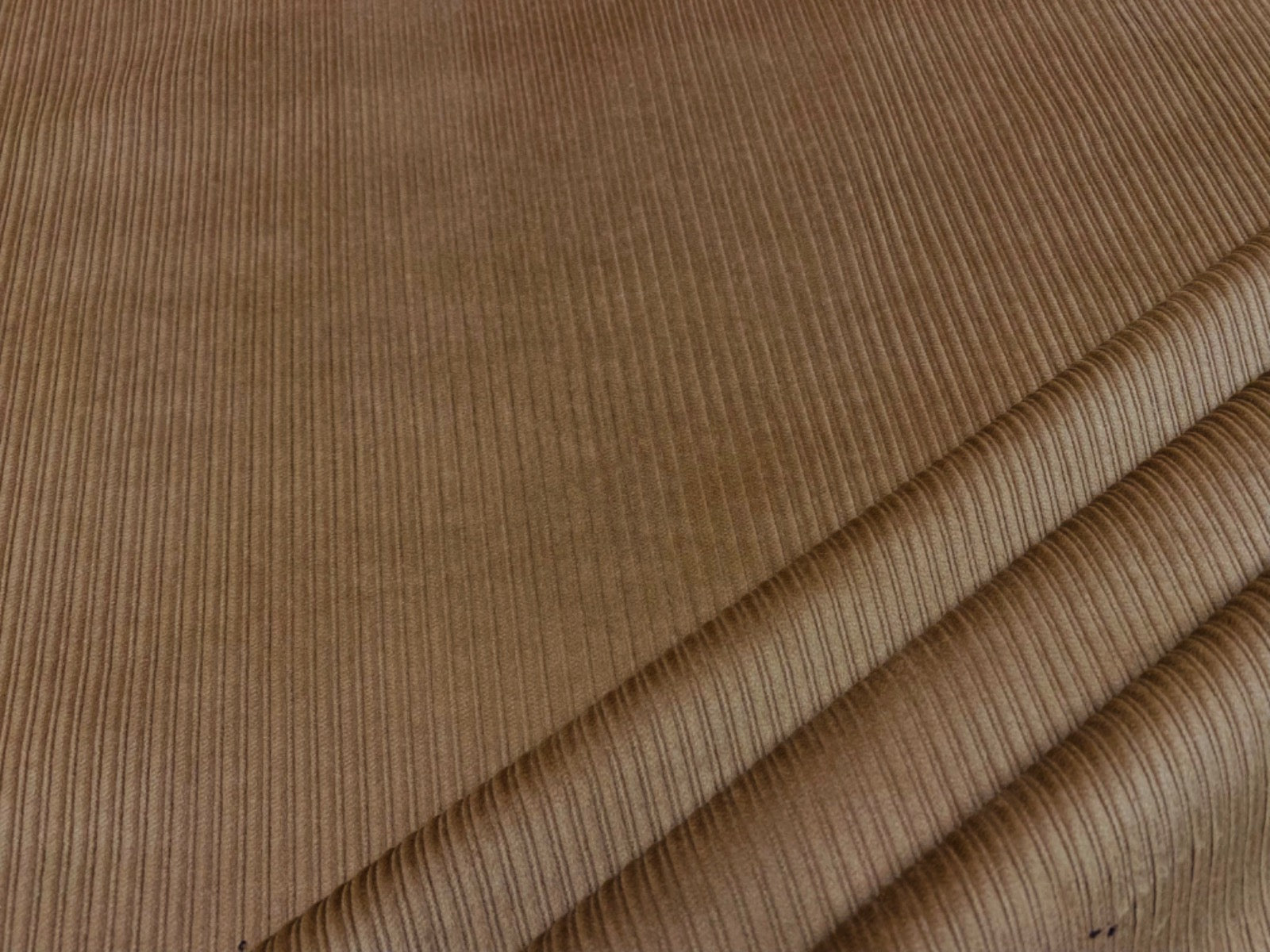 F374 Ex Designer 8 Wale Stretch Double Corduroy Toffee