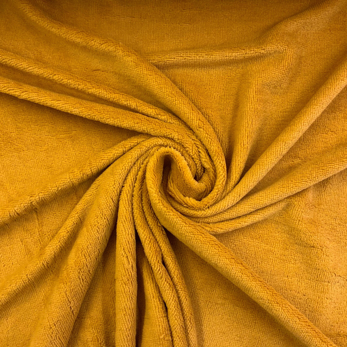 NEW Bamboo Towelling Mustard B286