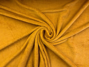 NEW Bamboo Towelling Mustard B286