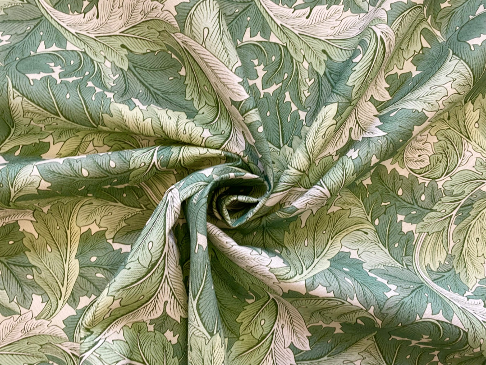 Clarke & Clarke Acanthus Apple Sage