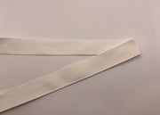 1" Cotton Tape White