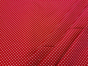Spotty Cotton Poplin Red CP0009