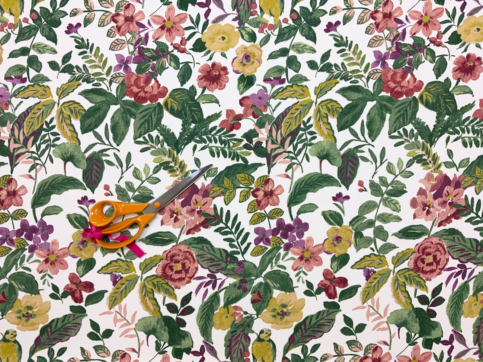 Clarke & Clarke Posy Autumn