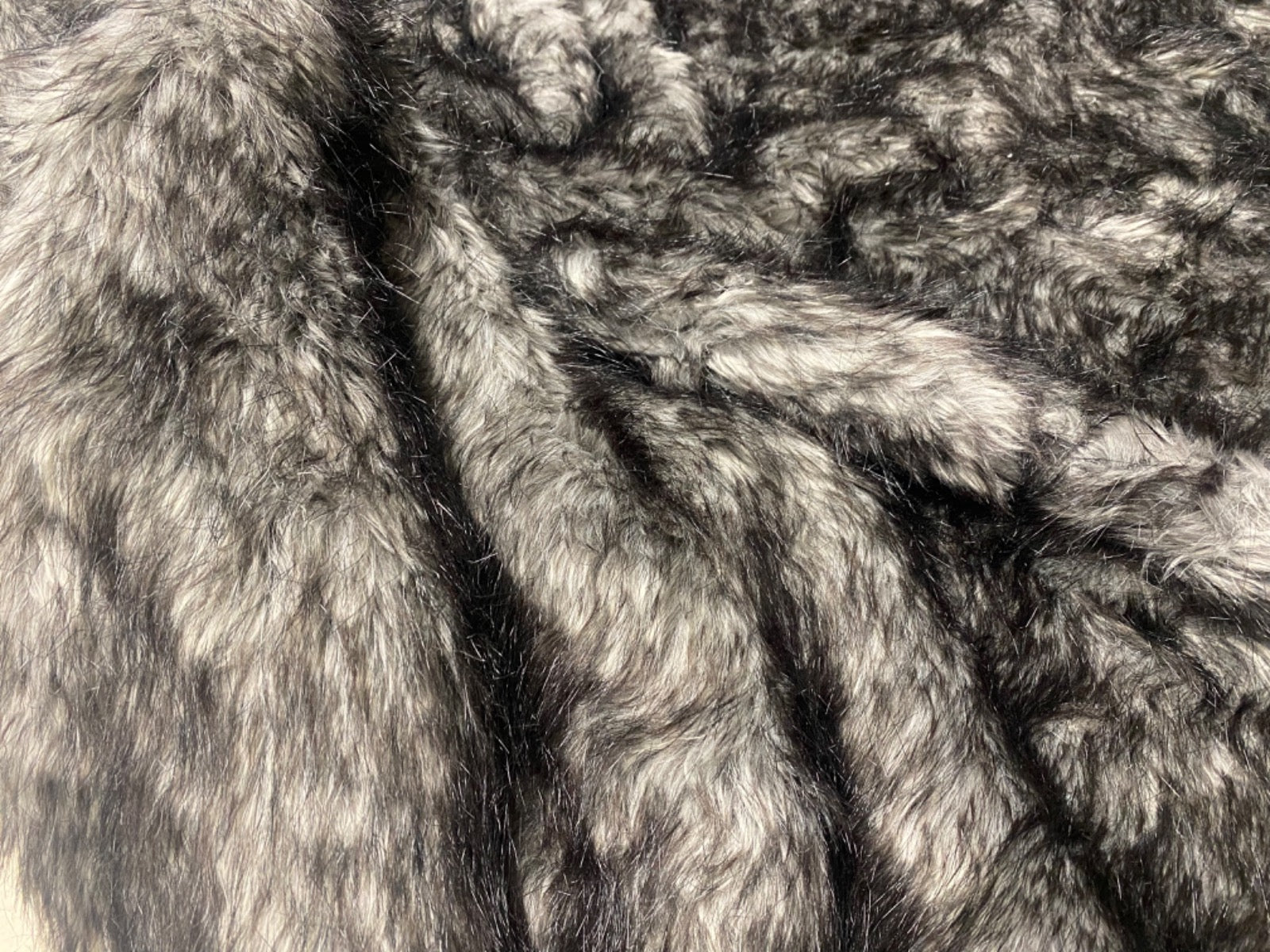 Luxury Faux Grey Langur Fur Tex Ex 2765