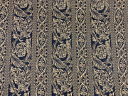 Tex Ex 2671 FR Chenille Floral Chain Tapestry