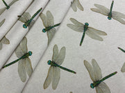 S87 Dragonfly Swarm Linen Textile Express Originals
