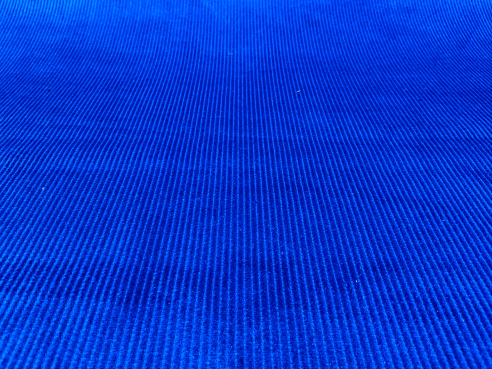 Royal Blue Cotton 8 Wale Corduroy