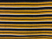 B360 Chenille Stripe Knit Mustard