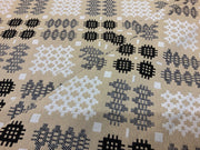 R49 Welsh Blanket Tapestry Beige