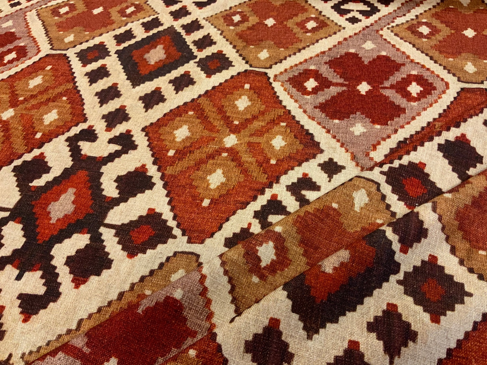 S171 Kilim Autumn Rust