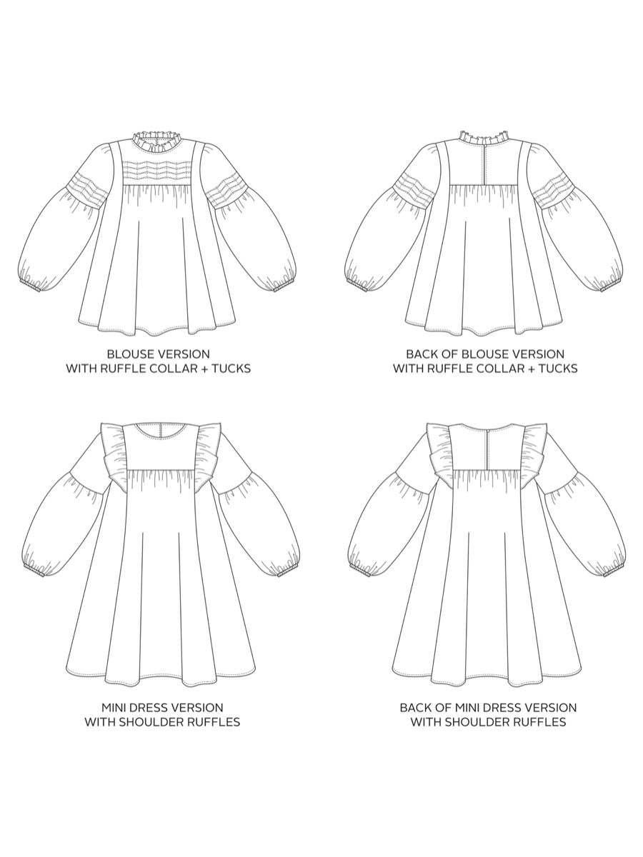 Tilly and The Buttons Marnie Blouse