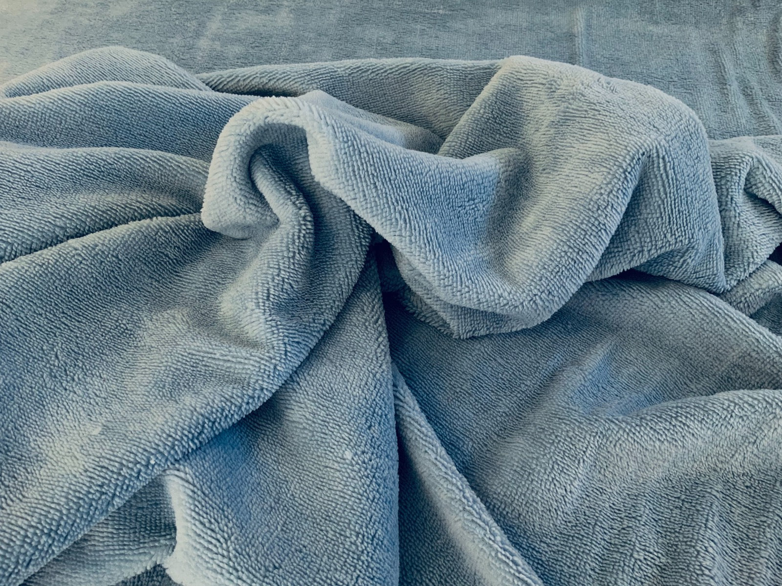 NEW Bamboo Towelling Cornflower Blue B292
