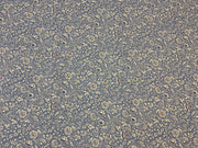 Art Nouveau cotton poplin Flower Denim C563