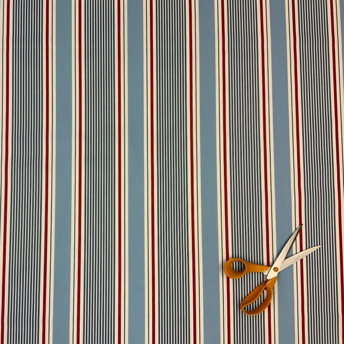 Clarke and Clarke Sail Stripe Marine