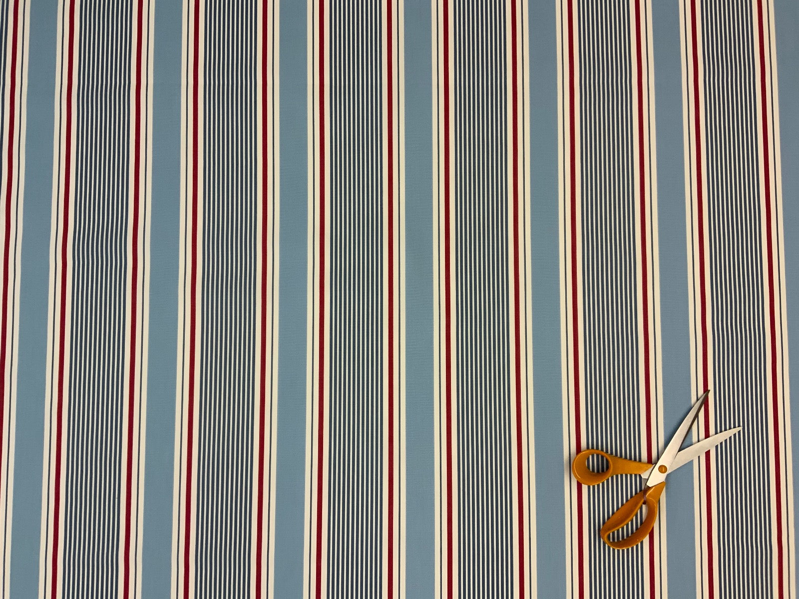Clarke and Clarke Sail Stripe Marine