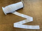 1.5 Inch 38mm White Elastic Stretch Trim Haberdashery
