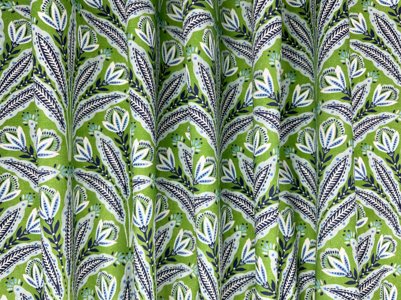 Clarke & Clarke Attingham Green/ Cobalt
