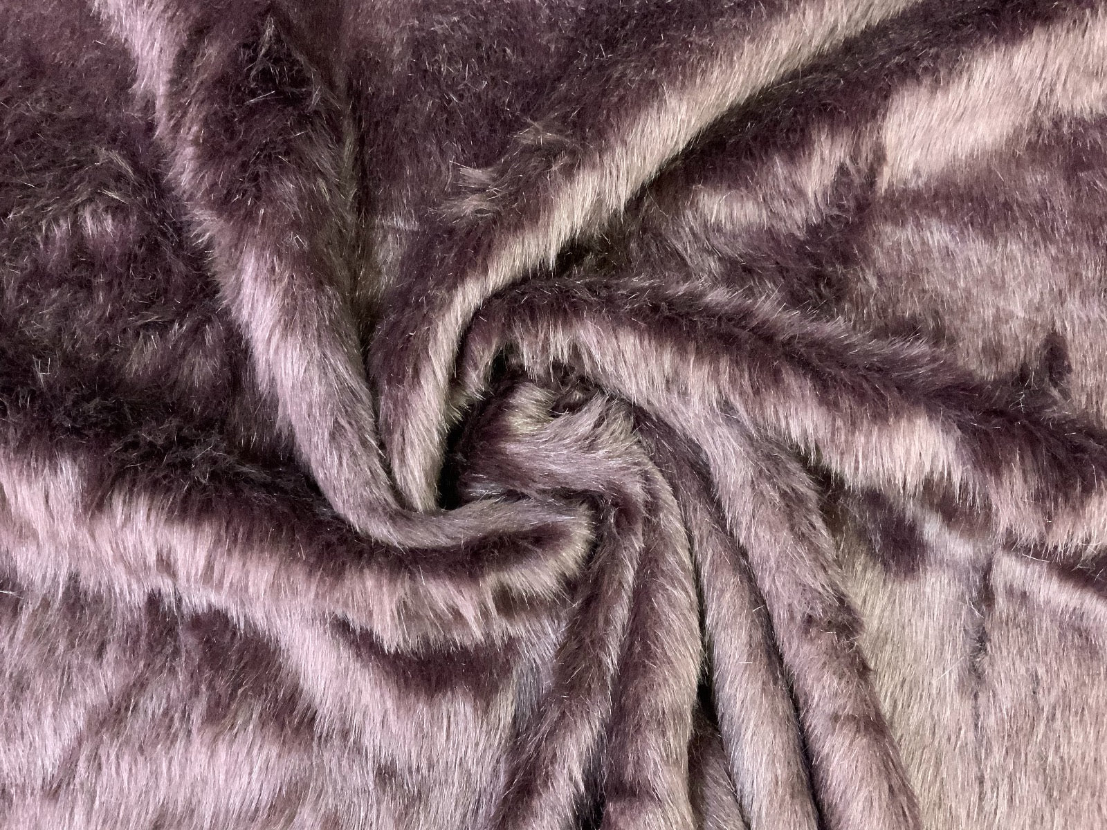 Luxury Longhair Burgundy Faux Fur Tex Ex 2495