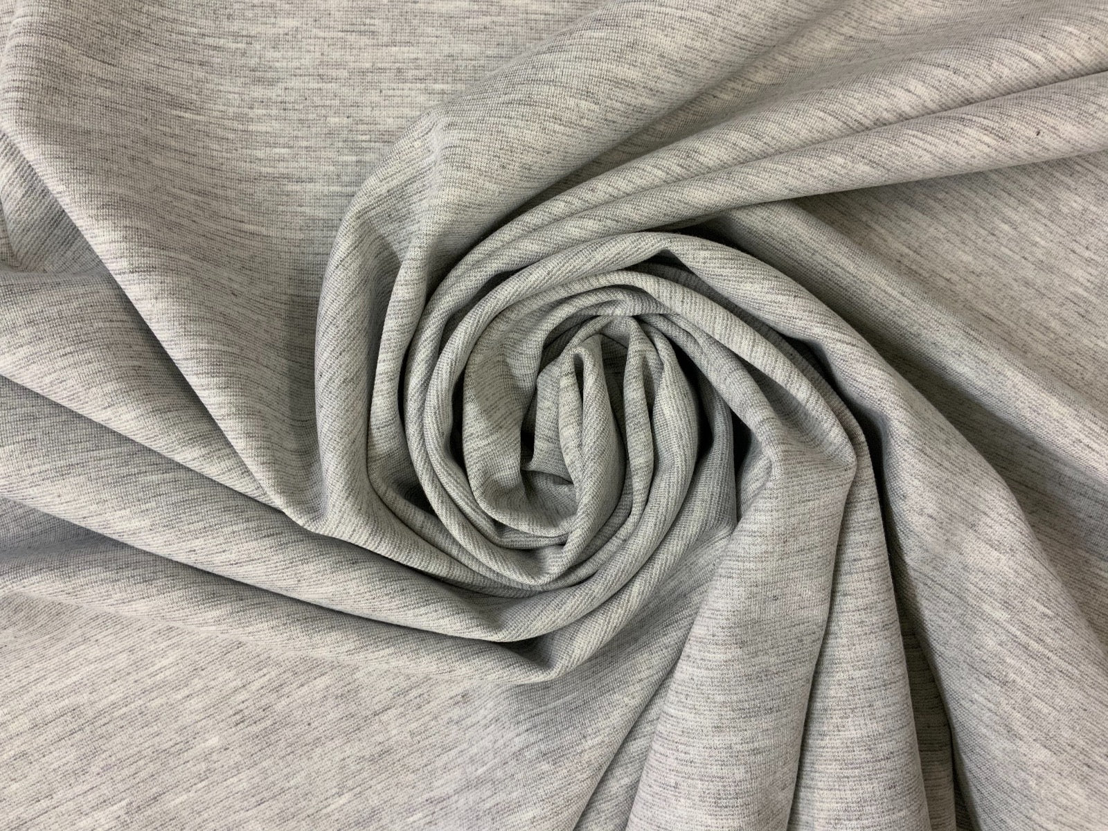 F234 Plain Grey Marl Ponte Roma